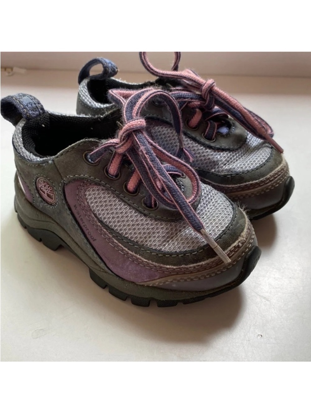Timberland Toddler Shoes Sneakers Boots Gray Grey Pink Purple Back to School 6